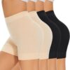 SIMIYA Short cycliste femme anti-frottement OEKO-TEX STANDARD 100 court sans couture pour sportLot de 4