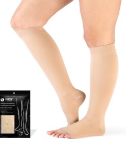 Bas de contention VARCOH femme, taille plus (S-4XL), améliore la circulation sanguine variqueuse