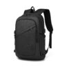 Kono Sac à Dos Ordinateur Portable 15,6 Pouces Imperméable Antivol - Pas Cher Voyage Affaires Collège Homme Femme Noir G