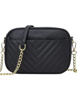 Sac Bandoulière SIVENKE Femmes Petit Sac à Main Cuir PU Ville Shopping Soirée Tendance