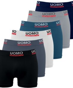 Nakloe Boxers Homme Calecon Confortable et Respirant