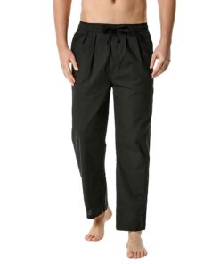 Pantalon de jogging léger ajusté pour homme - Sport - Hommes - Confortable et respirant - Taille élastiquée - 32x32 inch