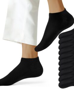 NUOZA Chaussettes Sports Unisexe de 10 Paires - OEKO-TEX STANDARD 100 - Coton Respirant pour Homme et Femme