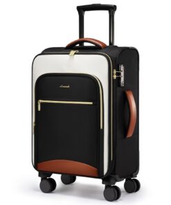 LOVEVOOK Cabine 55x35x25 - Bagages Suitcase Voyage Avion | Robuste et Pratique avec Roues et Serrure