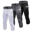 LNFINTDO Leggings de Compression pour Homme avec Séchage Rapide et Poche pour Fitness et Basketball LNFINTDO Leggings