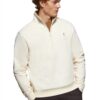 Logo Polo Club Sweat Shirt Zipper Homme 100% Coton