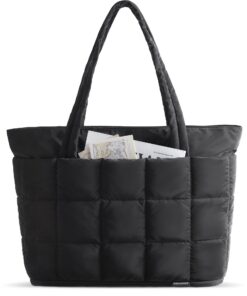 Bagsmart Sac Fourre-Tout Femme Extensible 28L Grand Imperméable Sac Bandoulière pour Voyage, Shopping, Université Female