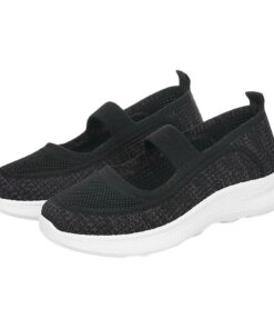 Chaussures orthopédiques génériques femmes confortables sans lacet antidérapantes sneakers bied pour la marche avec ammo