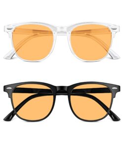 Lunettes Anti Lumière Bleue Femme et Homme | Kit 2 | Protection OculaireAnti Lumière Bleue pour Femme et Homme