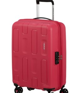 American Tourister Bagage à Main Rose (Pink Flash), S (55 cm - 32 L) pour Femme Voyage Petit Généreux Durabilité