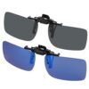 Hifot Clip sur Lunettes de Soleil Polarisé 2 Paires | Facile à Porter | Solaire | Protection Oculaire | Lunettes de Prot