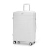 WITTCHEN Valise en polypropylène Brillante 4 Roulettes TSA Serrure Poignée Téléskopique Usines Brèves US