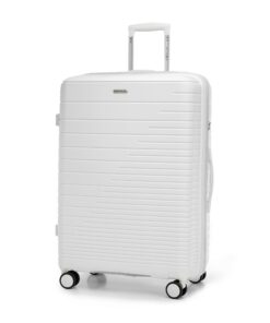 WITTCHEN Valise en polypropylène Brillante 4 Roulettes TSA Serrure Poignée Téléskopique Usines Brèves US