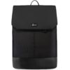 LOVEVOOK Sac à dos pour femme en noir avec grande capacité et design élégant, idéal pour l'université et le bureau, 15.6