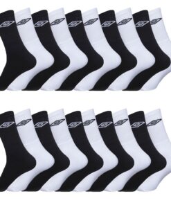 Titre optimisé : Chaussettes de sport Homme Umbro Fléxibles - Lot de 20 - Hautes, Running, Anti-glisse