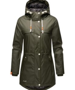 Navahoo Manteau de pluie imperméable femme doublure en peluche B935