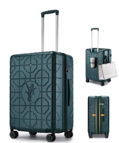 Valise Sea Choice Grande Taille 55cm Ultra Légère Durables Cabine avec 4 Roues et Serrure TSA