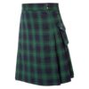 Générique Kilt écossais Traditionnel Tartan Irlandais pour Homme Combat Générique Kilt écossais Utilitaire avec Sangles