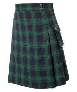 Générique Kilt écossais Traditionnel Tartan Irlandais pour Homme Combat Générique Kilt écossais Utilitaire avec Sangles