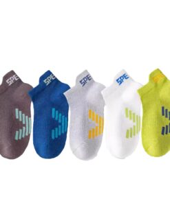 Chaussettes de sport généreuses pour garçons 31 34 - Confortables et respirantes - Tissu extensible et doux - Pour le qu