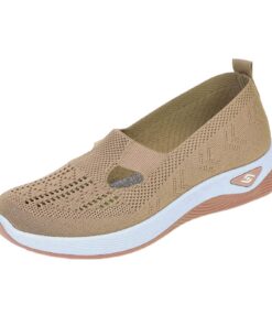 Chaussures orthopédiques femme en mousseline - Souple et supportante - Parfaite pour la marche - Chaussures légères - Co