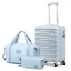 Sea Choice Valise Rigide pour Voyageurs Économes en PoidsABS Durable avec Serrure TSA et Roues À 360° | Valise Cabine 55