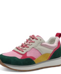 Tamaris 1-23741-43 BasketFemme en toile,design épuré pour femme pour le quotidien, pieds bien ventilés, tailles EU 36-45