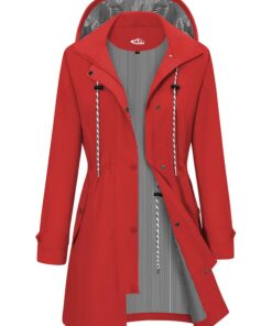 Veste imperméable RITOSTA femme zippée Coupe vent Manteaux femme global recyclé