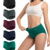 Culottes femmes PULIOU coton respirantes taille moyenne multipack 5/6 Global Recycled Standard