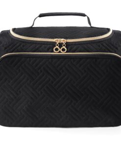 Aucuu - Trousse de Toilette Voyage Organisée pour Femmes et Hommes, Idéale pour le Travail avec Séparation Humide et Sec