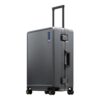 Valise Level8 Cabine Aluminium Double Serrure TSA Gris 45x27x66CM 68L