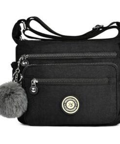 Sac Bandoulière Aucuu pour Femmes - Sac Main Nylon Multifonction Imperial Reglable - Loisir Voyage