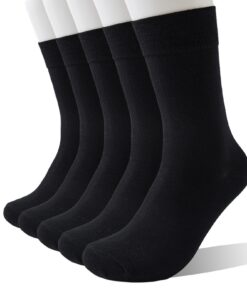 Chaussettes Homme Wamicu 39-42/43-46/46-50, Respirantes en Coton Peigné, Convient aux Bureaux et aux Loisirs