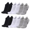 Budermmy Chaussettes Homme Femme de 6 Paires Sport Coton Respirantes Courtes Chaussettes - Idéales pour la Course et l'É