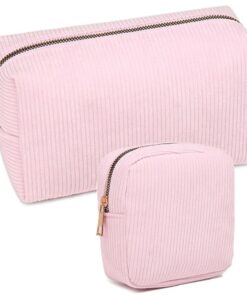 ZILZUFA Traversier Maquillage Femme Grande Capacité Imperméable Pour Voyage