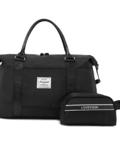 Sac de voyage LOVEVOOK Femme | Grande Taille | Bagage Cabine Easyjet | Avion | Polochon - Bagages de Voyage Maternité