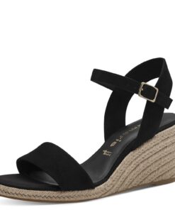 Sandales Tamaris Femme Touch It Compensées pour Femmes en Été Mode Evergreen 38EU