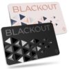 AKIELO Blackout Carte Ultra Fine RFID Blocage Noir – Protection Ultime – Lot de 2 – Idéal pour Protéger Votre Carte Bleu
