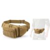 Sac Banane BANGDILS Tactique pour Homme - Étui pour Arme, Poches zippées, Pochette de Ceinture, Idéal pour le Quotidien,