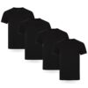 T-shirt Organic FM London Homme (Lot de 4) Mode d'emploi Populaire