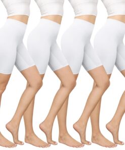 YaSharer Cycliste Taille Haute Anti Frottement Femmes Leggings Robe Sous-Vêtements