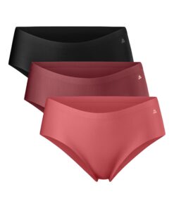 DANISH ENDURANCE Shorts Invisibles Microfibre pour Femme - Douces et Légères - Lot de 3 OEKO-TEX_STANDARD_100 DANISH END