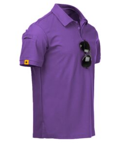 JACKETOWN Polo Hommes Manches Courtes Séchage Rapide Pullover pour Sport et Activités Outdoor