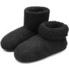 COFACE Homme Haute Qualité Chaussons d'hiver Chaud Anti-dérapant