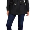 Morgan Trench Cintré Ceinturé À Capuche - Longueur Moyenne - Hommes - Pluvieux - Waterproof - Taille S
