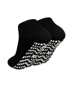 ZAKASA Chaussettes Antidérapantes Homme Courtes : Chaussures de Sport Anti-Dérapantes pour Homme en Coton, Socquettes Sa