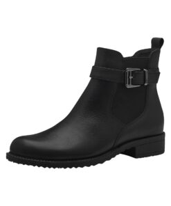 Tamaris Femme 1-25334-43 Bottine Chelsea Élégante et Pratique pour le Travail et le Week-end en Cuir Élégant