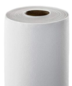 Nappe Spunbond Intissée en Rouleau Blanc 50 M x 120 cm pour Restaurants & Événements Professionnels