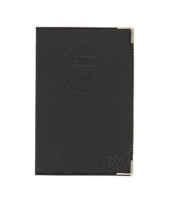 Color Pop 550040 Porte-papiers Véhicule pour Nouveau Permis - Noir | Fonctionnalité Pratique | Style Noir