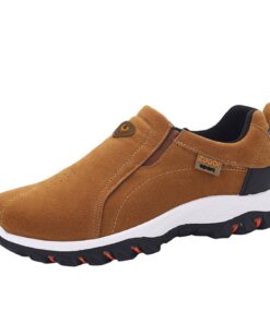 NAFING Chaussures Orthopédiques Homme Respirantes Et Confortables Basket Antidérapante Plateforme Chaussures De Randonné